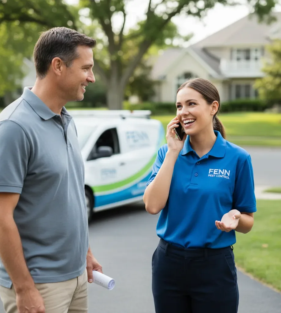Fenn Pest Control customer support in Sarver